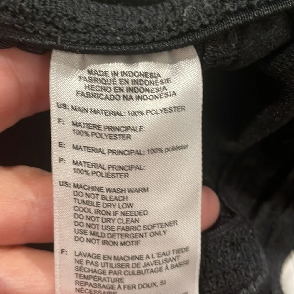 Adidas - Men’s 3-Stripes Black Jogger Pants small
